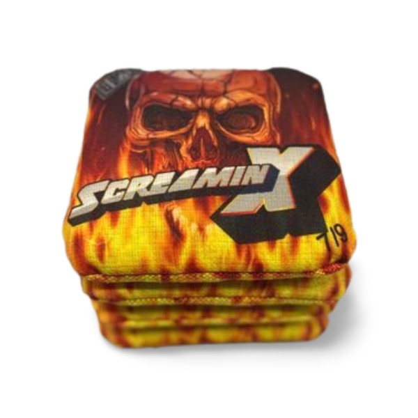 Screamin X Cornhole Bags (7/9 or optional 7/10)