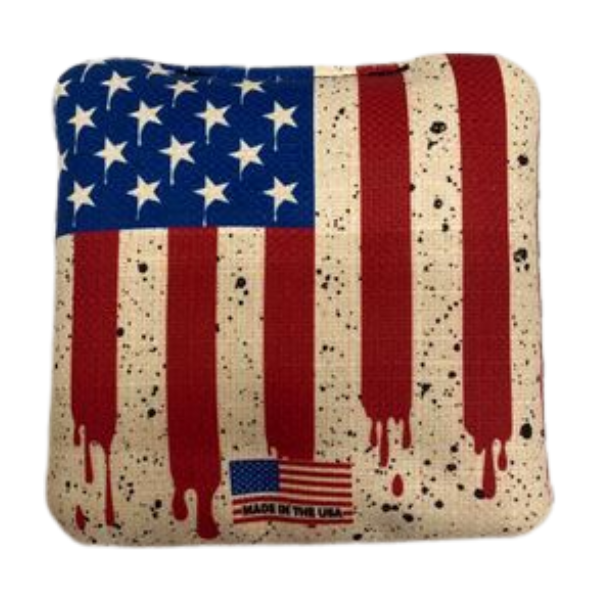 The Statesmen Pro Cornhole Bags (6/9).  Flat fill, smaller profile.