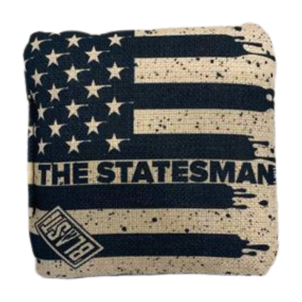 The Statesmen Pro Cornhole Bags (6/9).  Flat fill, smaller profile.