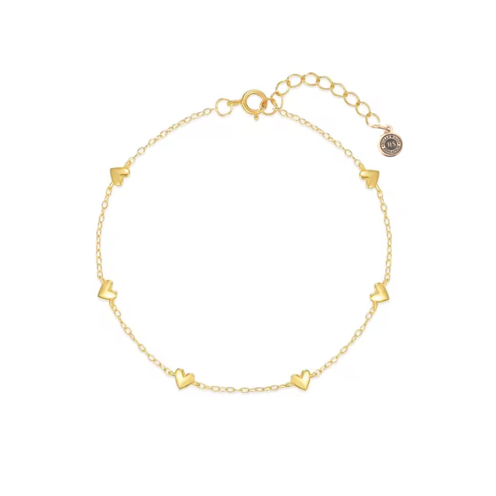Forever Yours Heart Charm Bracelet