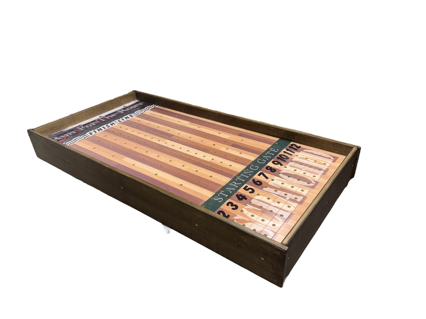 Jumbo Horse Game with Stained Rails