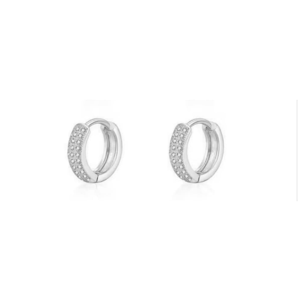 Dainty Huggie Hoop Earrings -3 Pairs