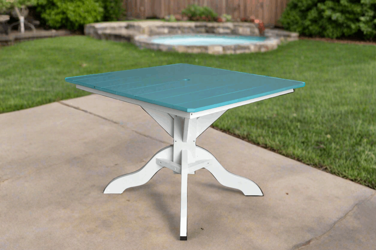 42" Square Outdoor Patio Table - In Dining, Counter & Bar Heights