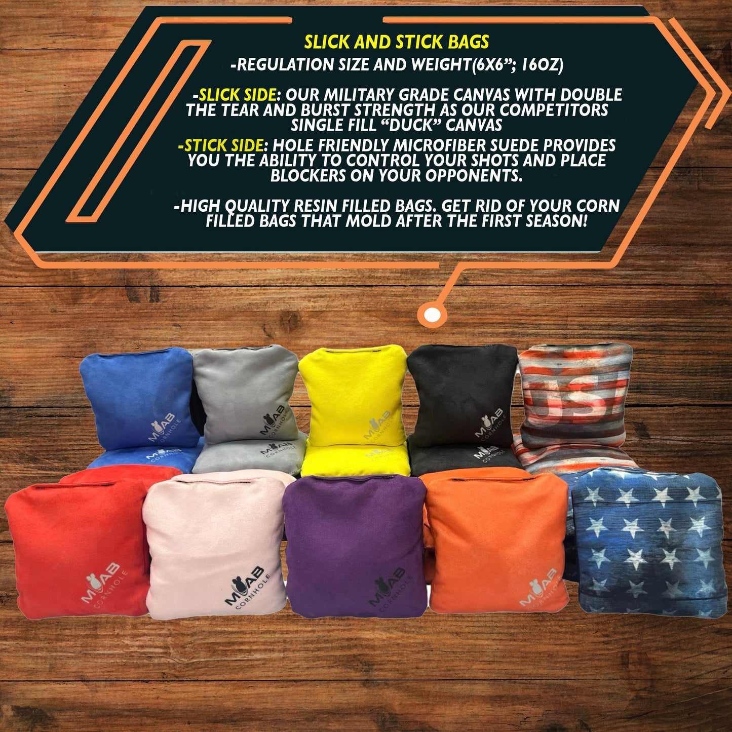 Blast Arrow Pro Cornhole Boards