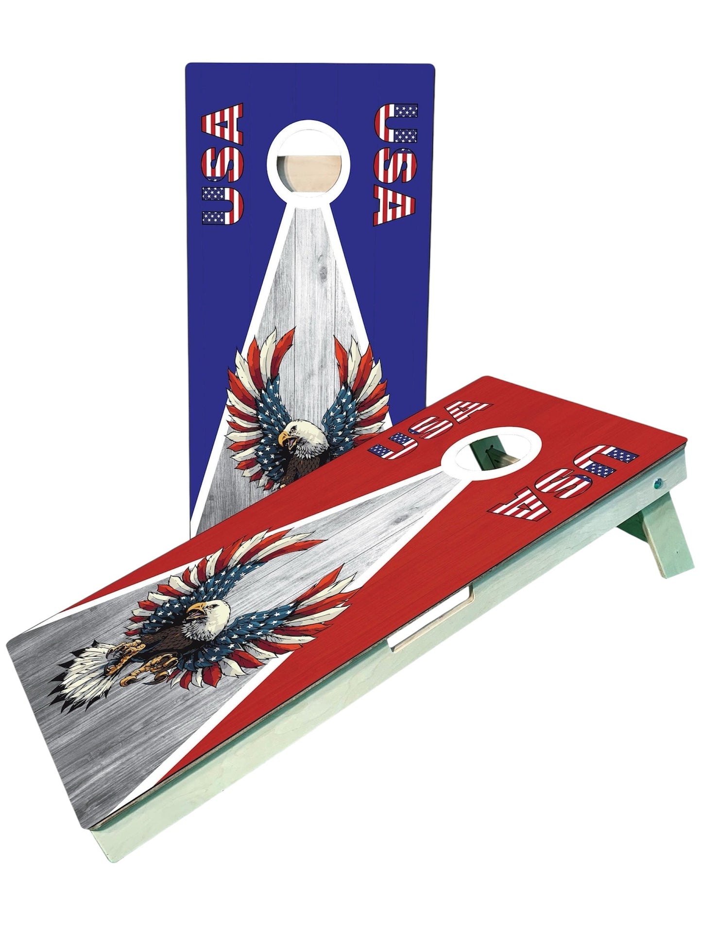 Eagle American Flag USA Patriotic CORNHOLE BOARDS