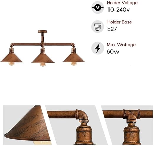 Steampunk Ceiling  Lights ~ 3526