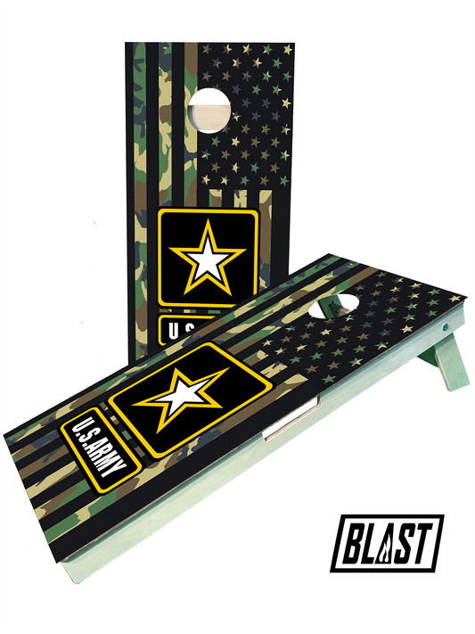 Army Flag Military Cornhole Set