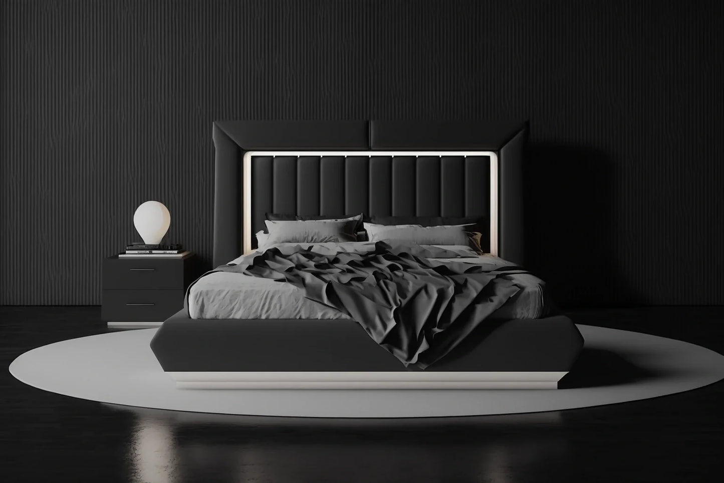 Bump Bedroom Set – Bed, Wardrobe & Dressing Table | Ennovanest