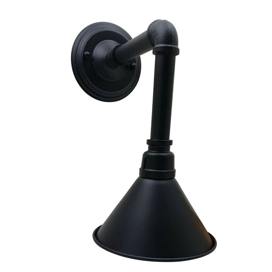 Black Color Wall Pipe Lamp Retro Light Steampunk Vintage Wall Sconce Lights~2606