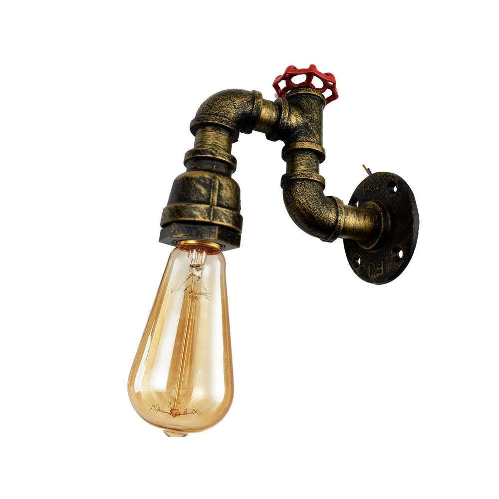 Steampunk Pipe Wall Light Loft Style~2171