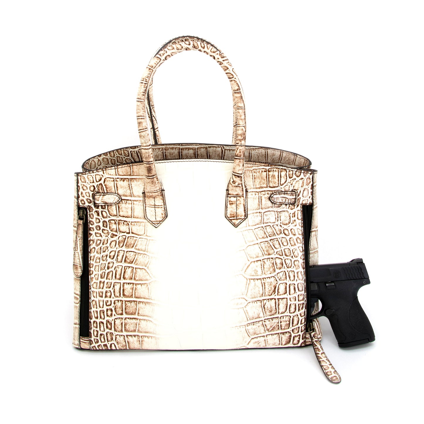 Smith & Wesson Croc Handbag