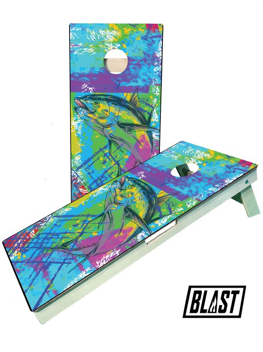 Saltwater Tuna Cornhole Boards