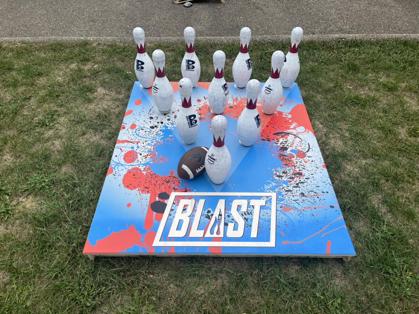 Fowling Set Rental ( 2 Boards, 2 sets of Pins, and 2 footballs.