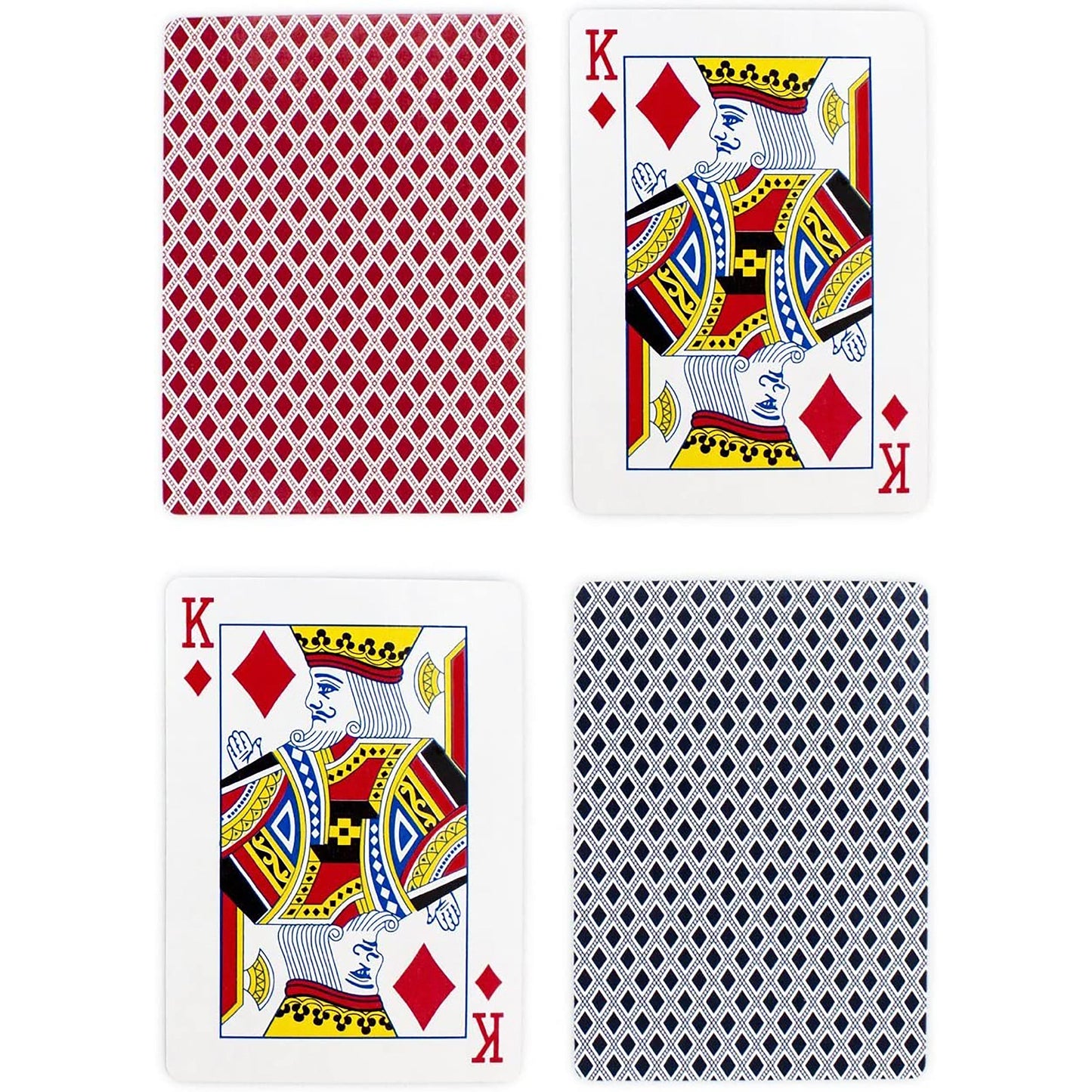 Playing Cards, 12 Decks Mixed Red/Blue