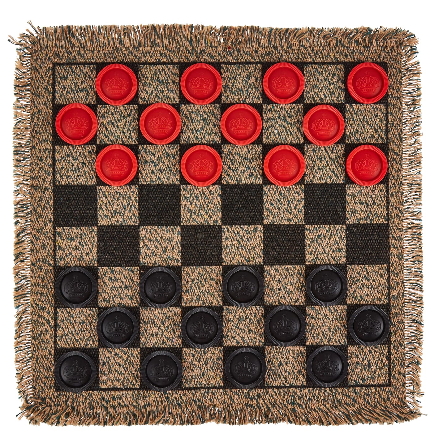 3-in-1 Mini Checkers Rug