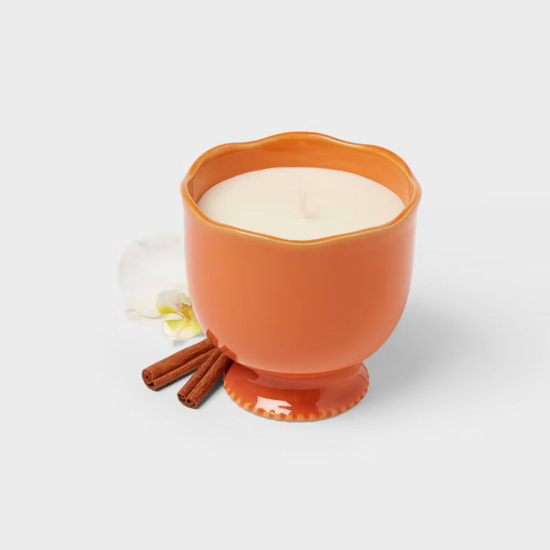 Ceramic Jar Candle Pumpkin Spice Cupcakes