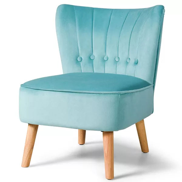 Accent Chair Tufted Velvet