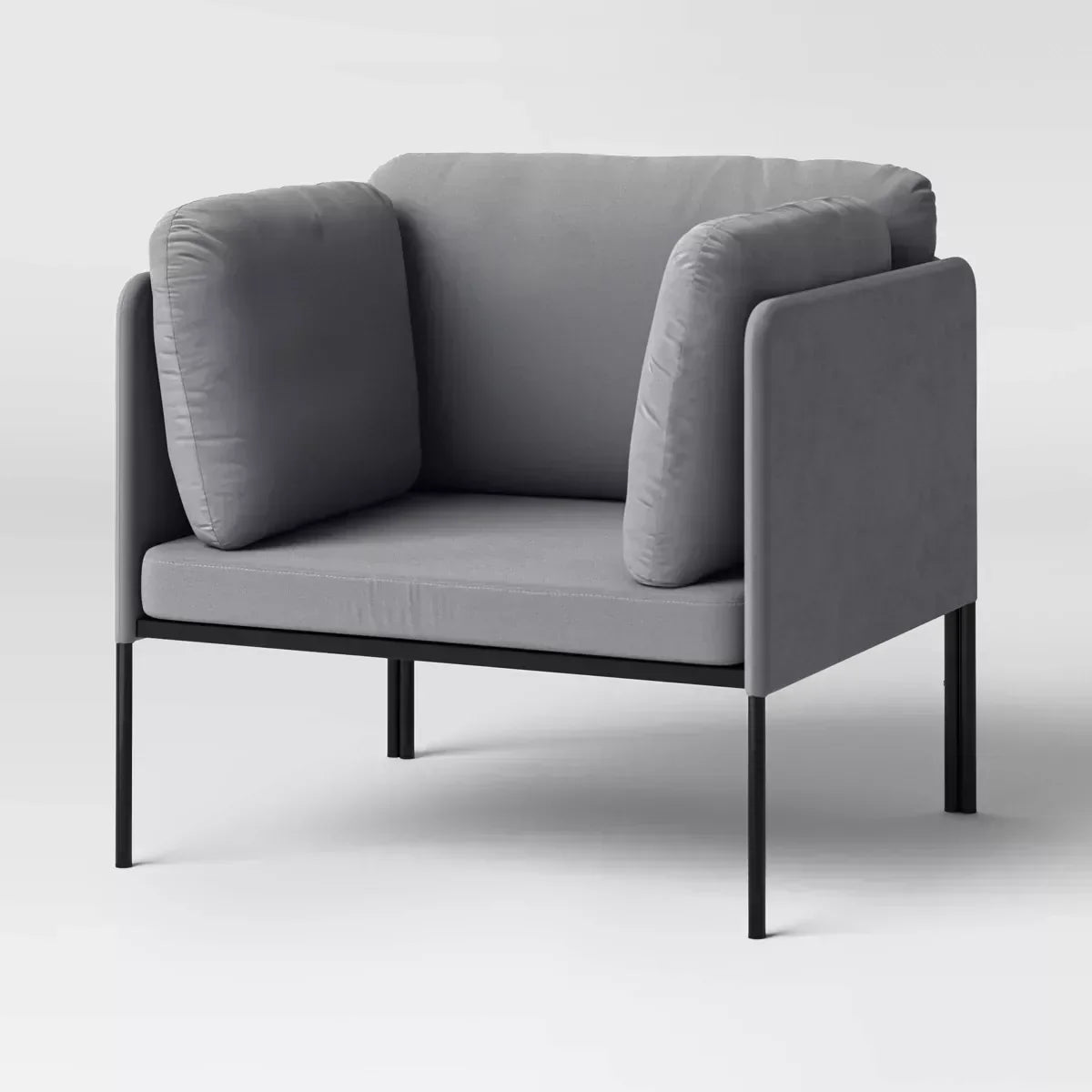 Accent Armchair Gray