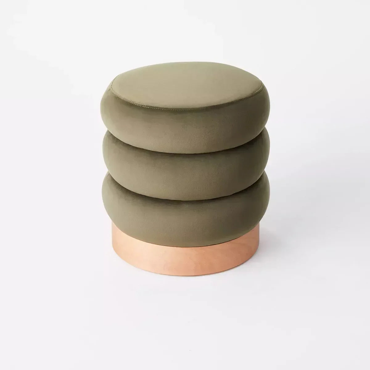 Channel Tufted Ottoman