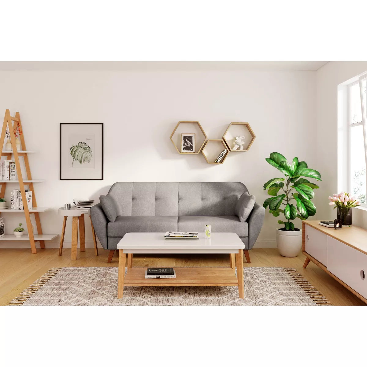 Abacus Round Coffee Table