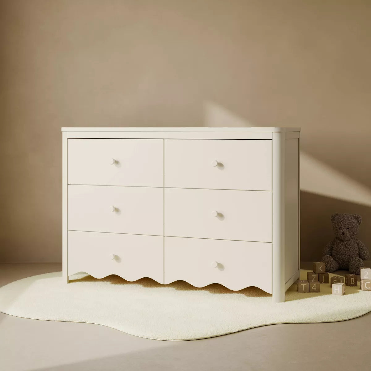 Casablanca 6-Drawer Double Dresser