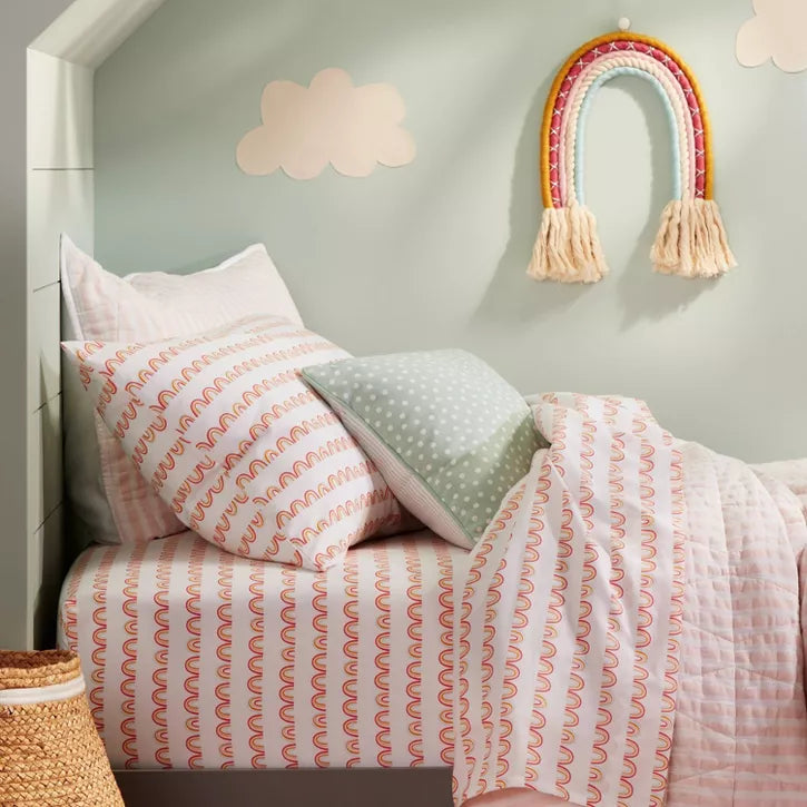 Colorful Rainbow Rope Wall Hanging | Kids' Room & Nursery Decor