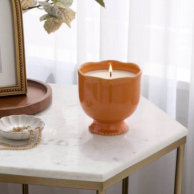 Ceramic Jar Candle Pumpkin Spice Cupcakes