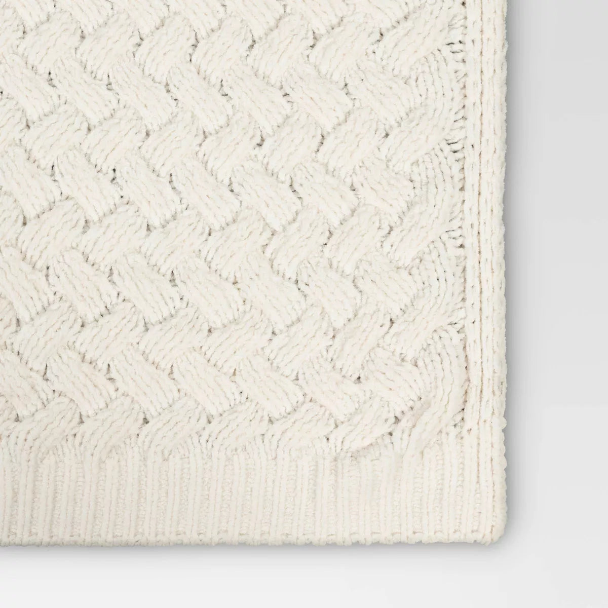 Chenille Knit Throw