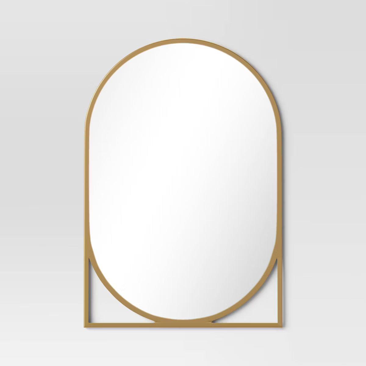 20" x 30" Decorative Wall Mirror Gold