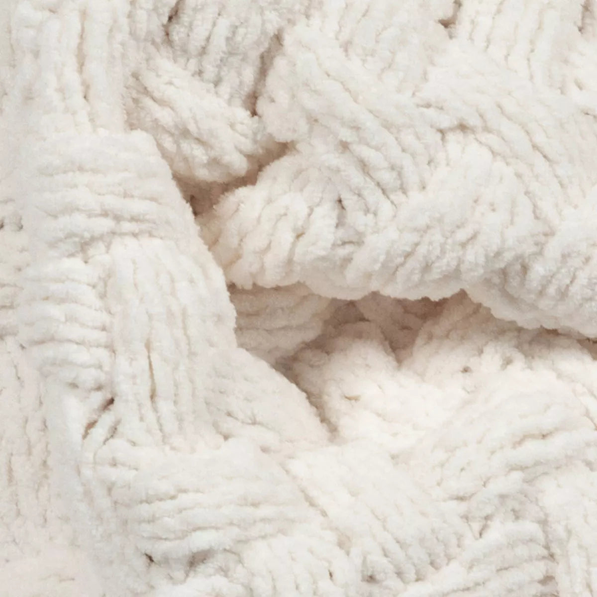Chenille Knit Throw
