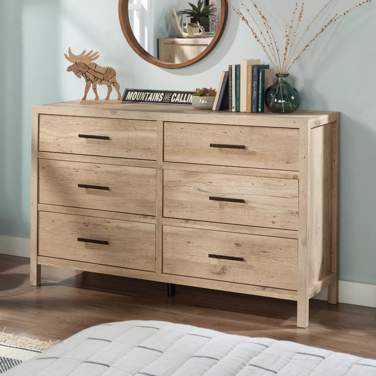 6 Drawer Dresser Prime Oak