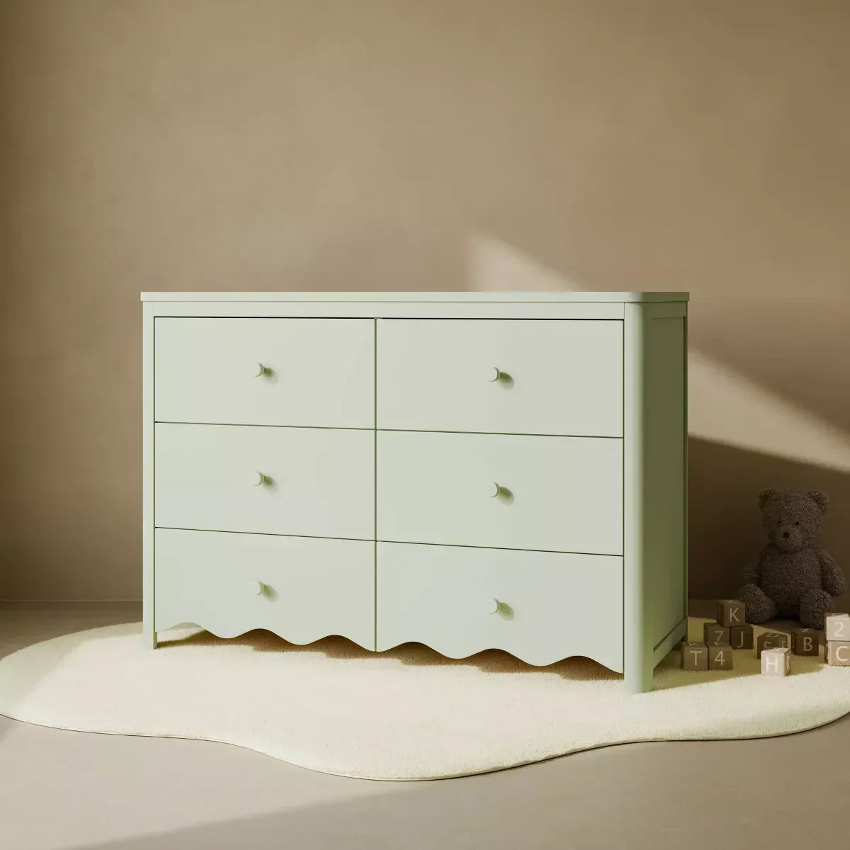 Casablanca 6-Drawer Double Dresser