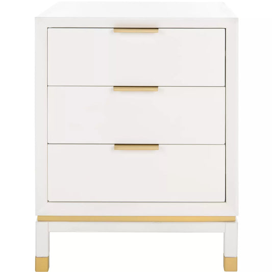 bohemian side table Baskin Accent Table