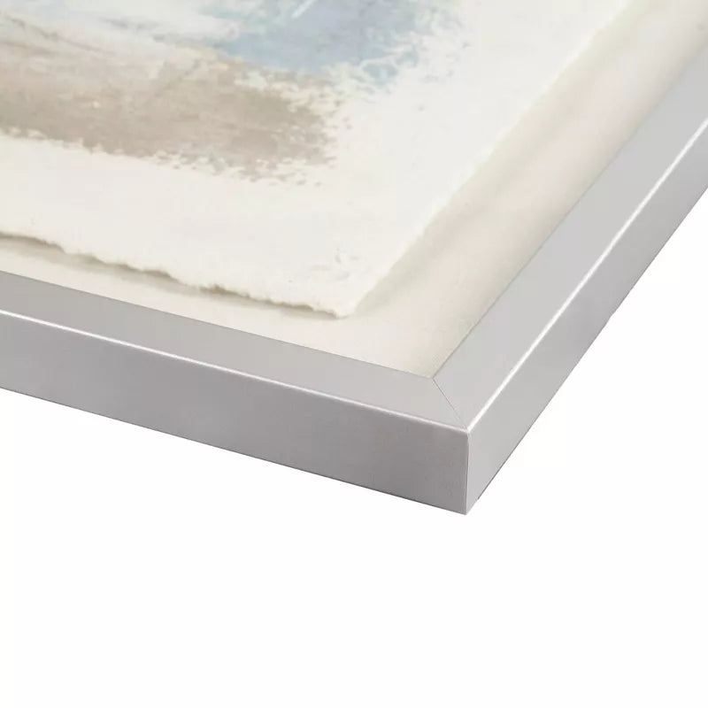 Ashlar Hand Painted Abstract Framed Glass & Matted Wall Art