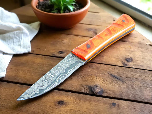 Best Hunting Knives Made in USA - Paaka Wood Handle