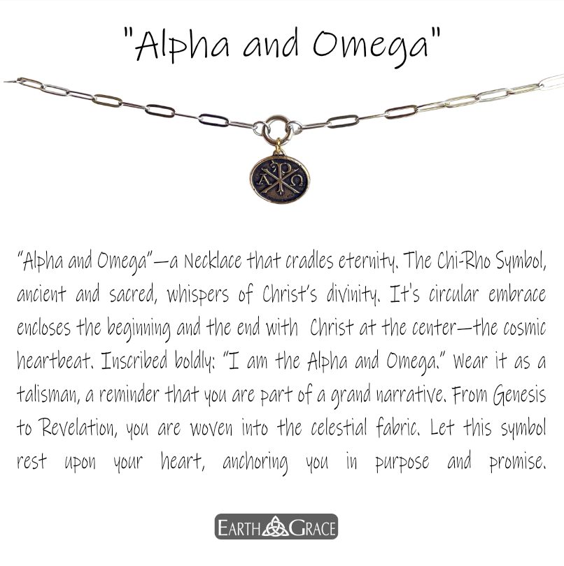 Alpha and Omega Necklace