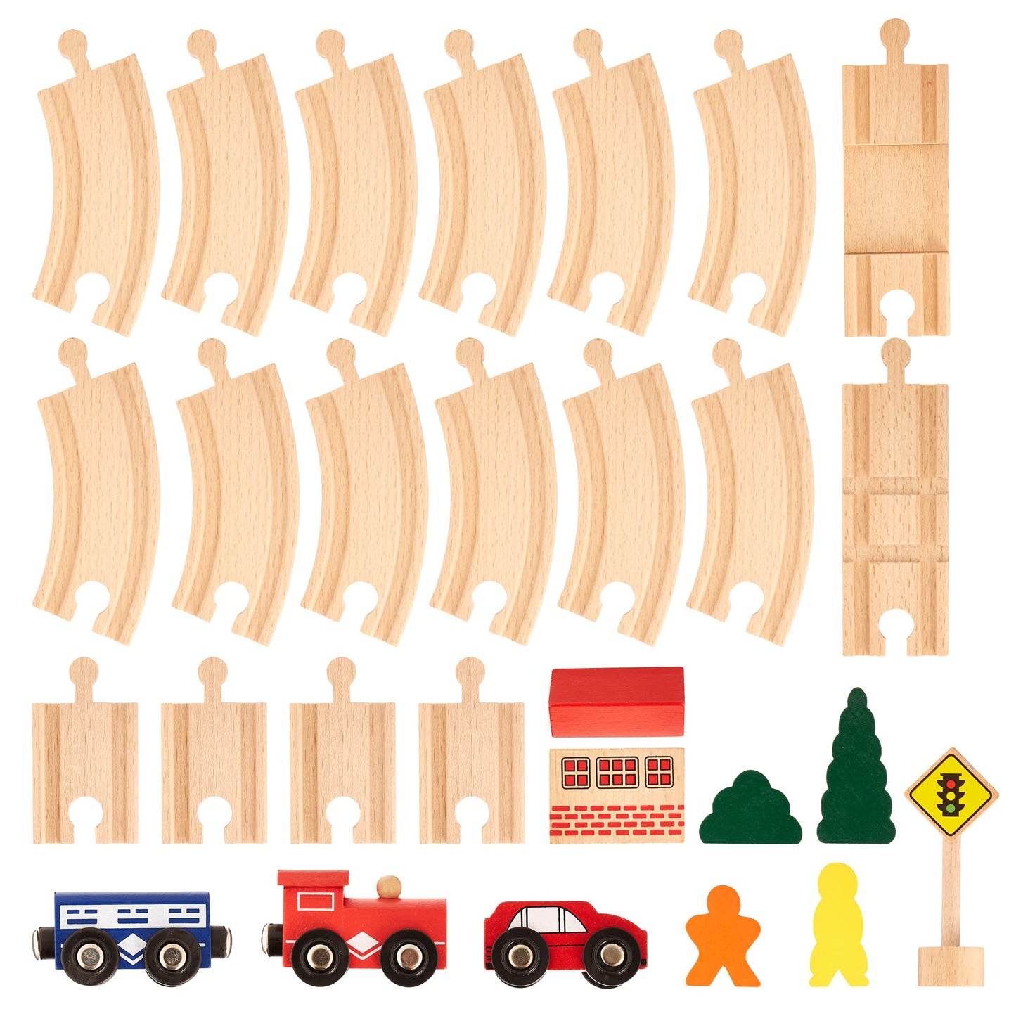 Figure 8 Wooden Train Set