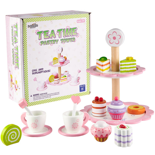 Tea Time Pastry Tower