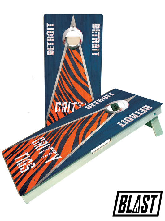 Detroit Baseball Cornhole Boards