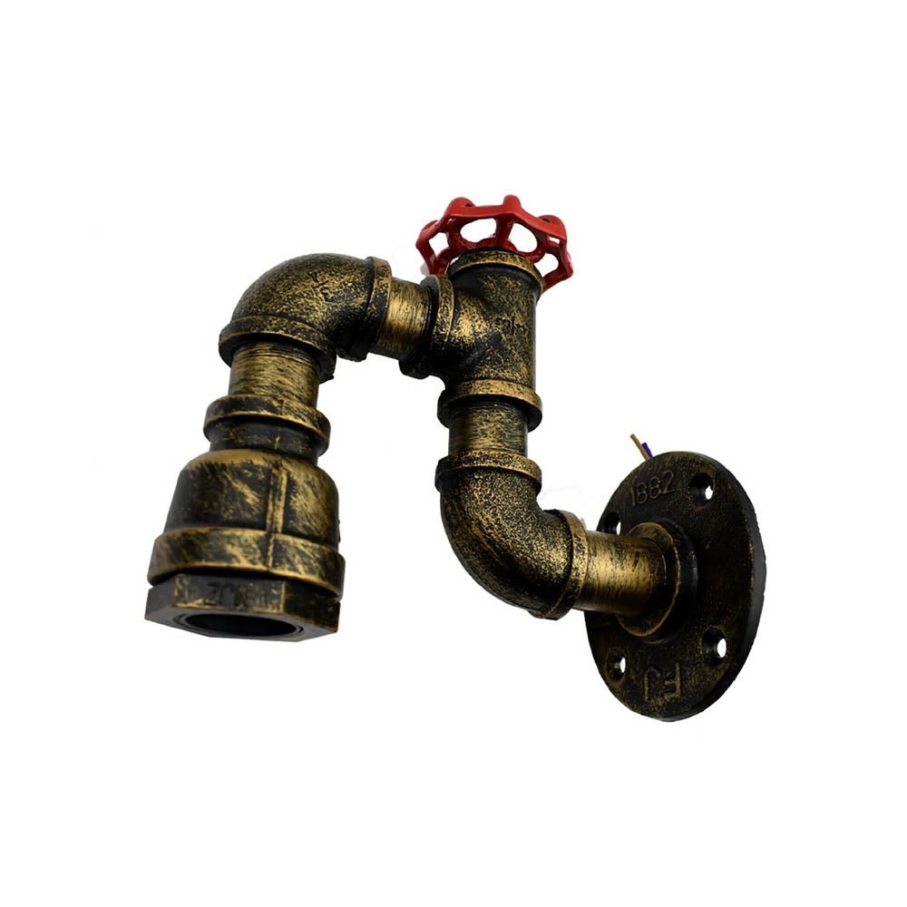 Steampunk Pipe Wall Light Loft Style~2171