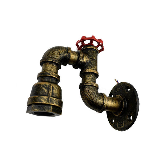 Steampunk Pipe Wall Light Loft Style~2171