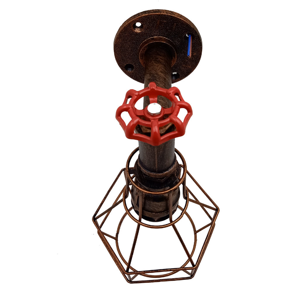 Wall Lights Metal Waterpipe Vintage Modern Industrial Rustic Steampunk UK~2169
