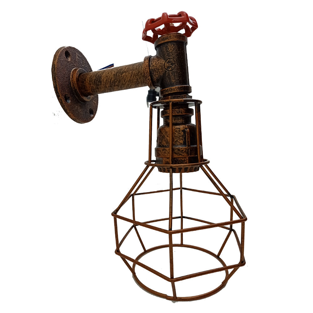 Wall Lights Metal Waterpipe Vintage Modern Industrial Rustic Steampunk UK~2169