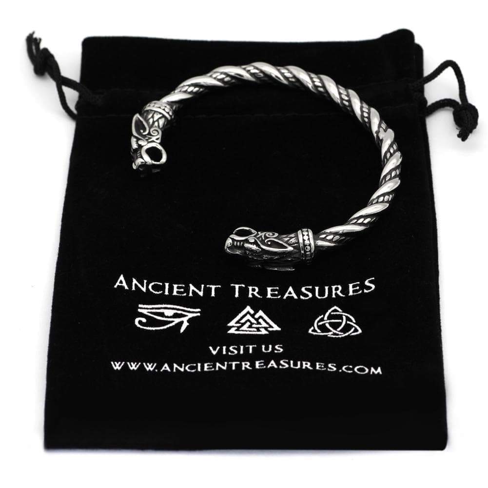 Viking Stainless Steel Oath Arm Ring