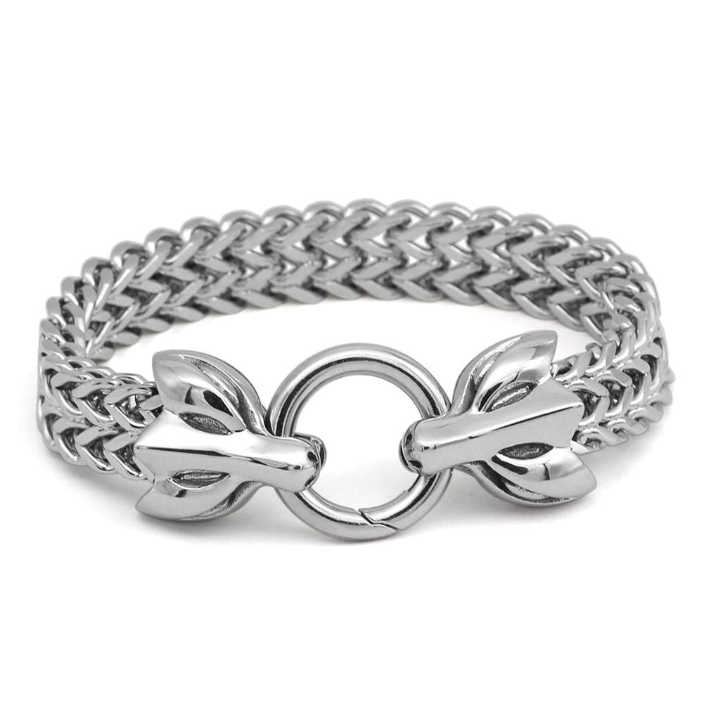 Vikings Wolf Stainless Steel Bracelet
