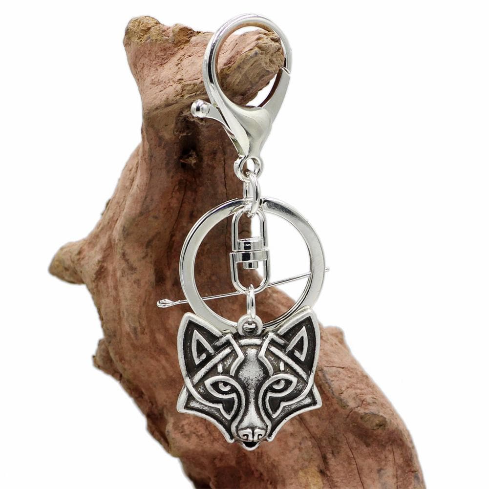 Celtic Fox Key Chain