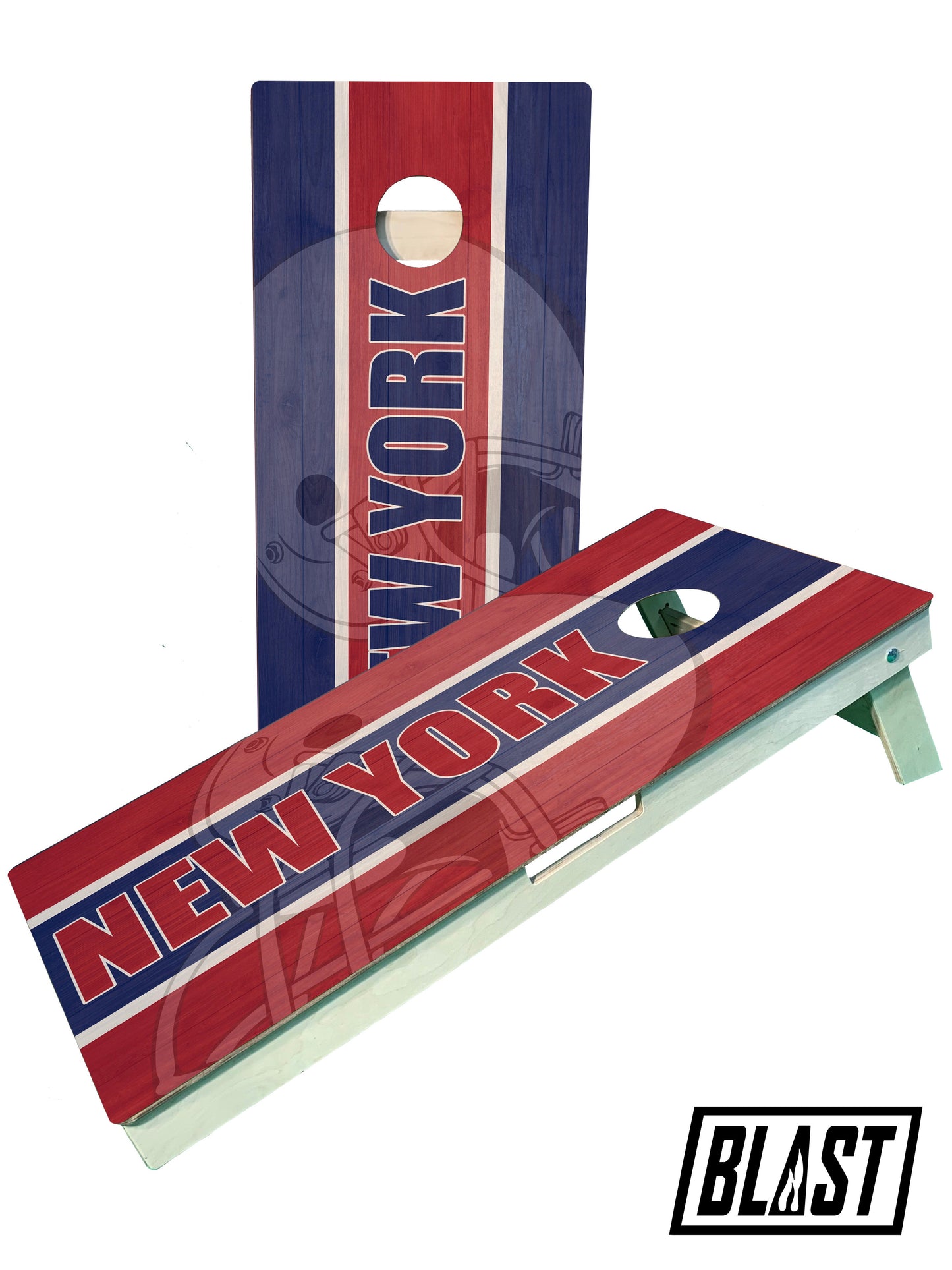 New York Football Team Cornhole Boards