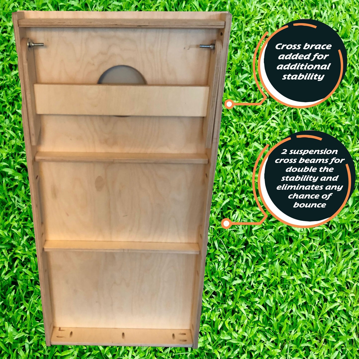 All Military Divisions Cornhole Board