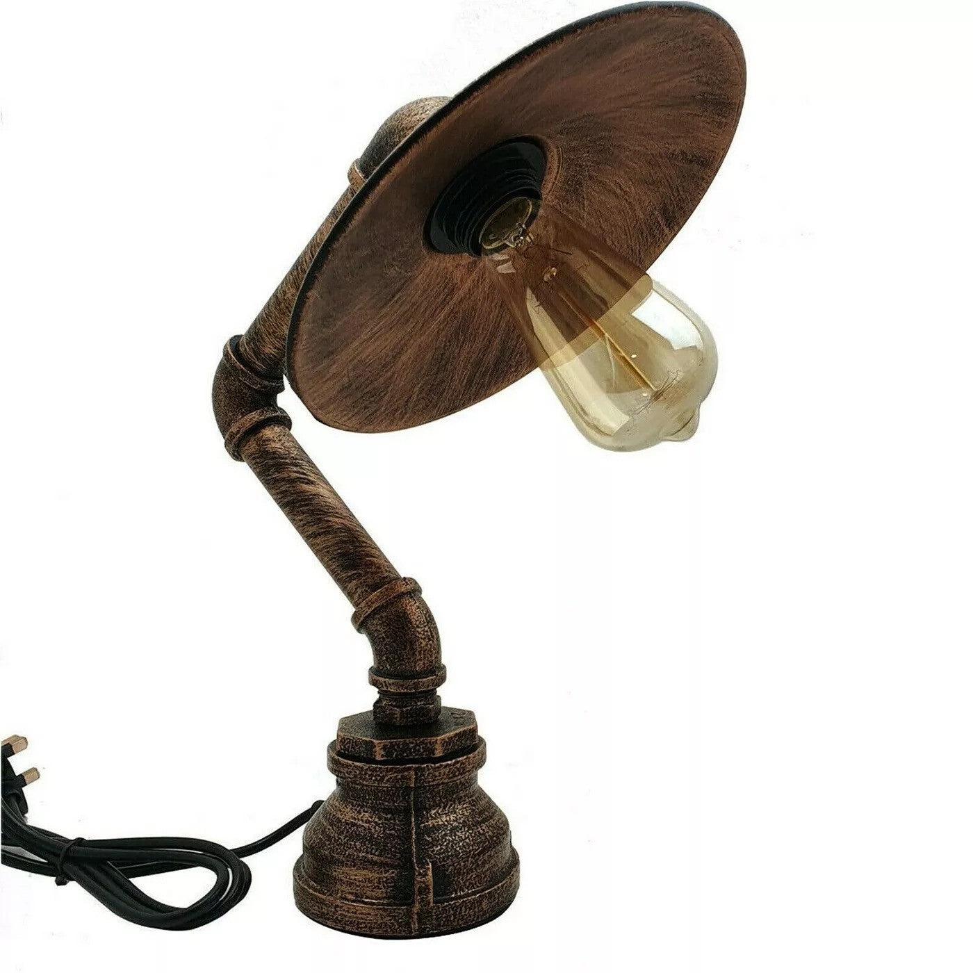 Best Steampunk Lamp Industrial Desk Table Light~2812