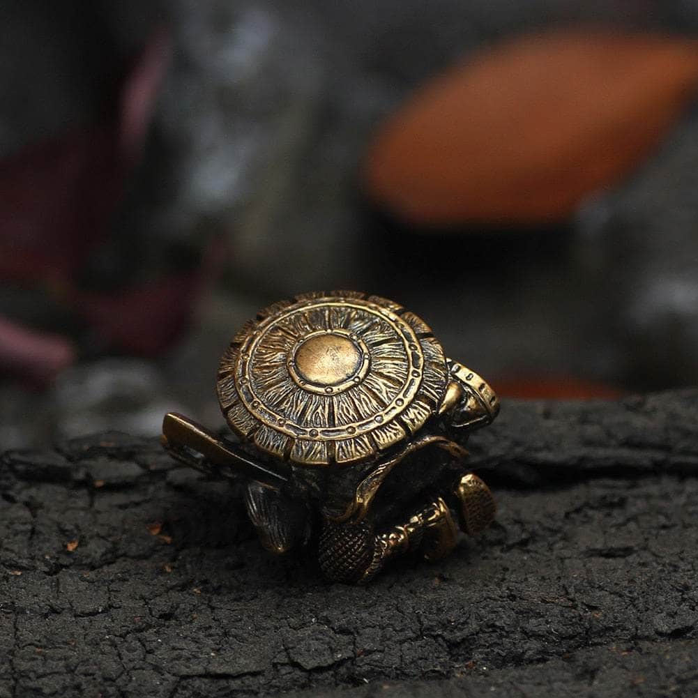 Vikings Warrior Shield and Axe Stainless Steel Beard Beads